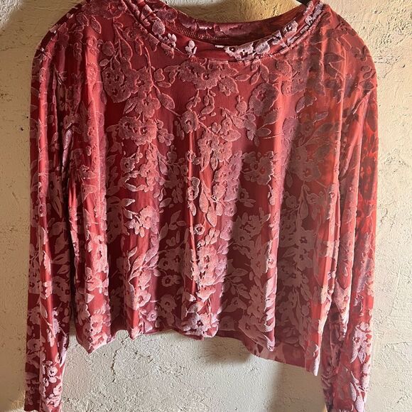 Agnes & Dora Pink Boxy Relaxed Crop Top - Picture 1 of 7